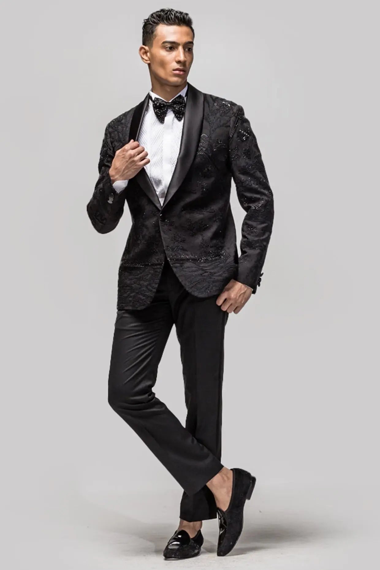 Bee embroidery Tuxedo — Garçon Couture