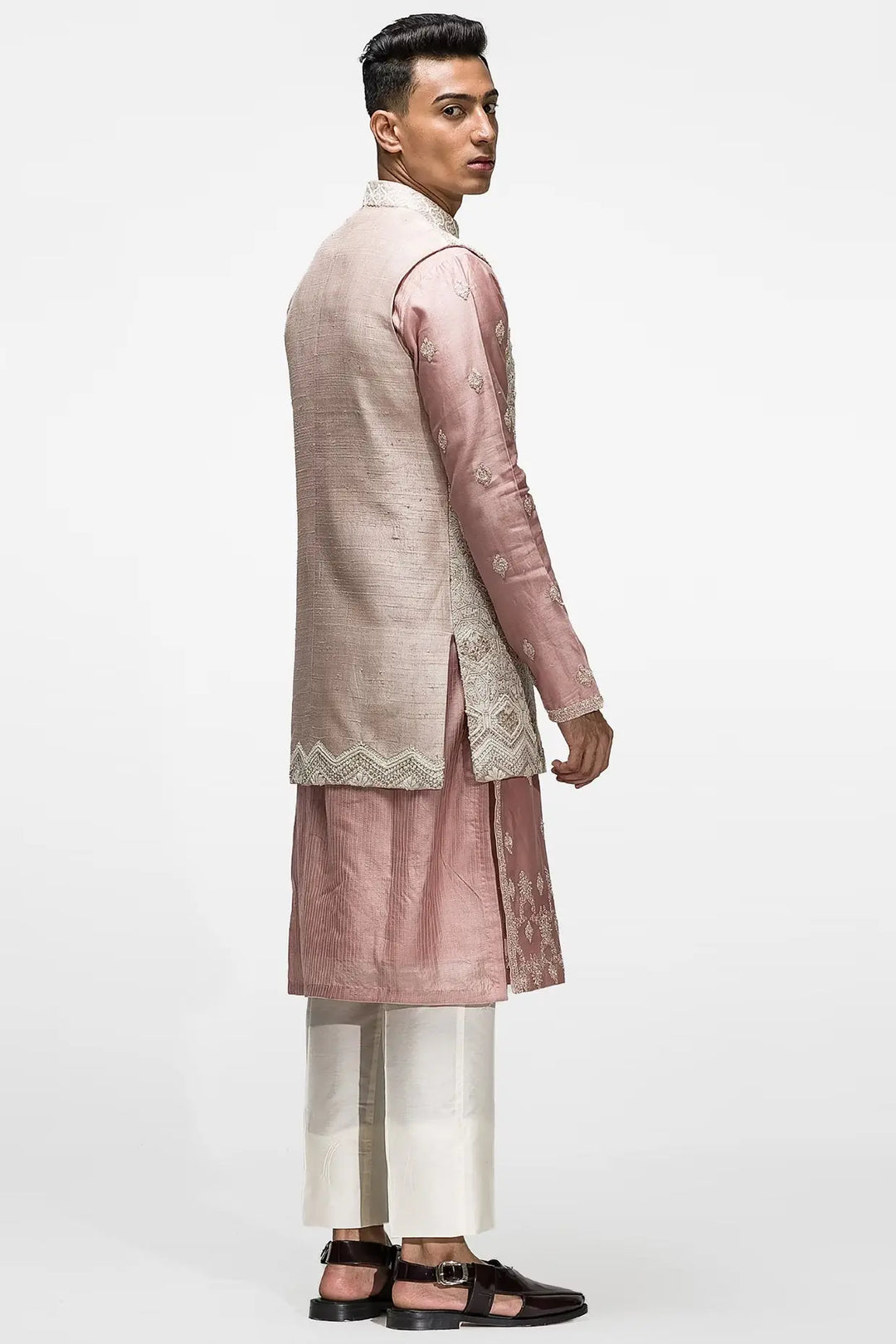 Moroccan Dori Work Bundi Set - Asuka Couture