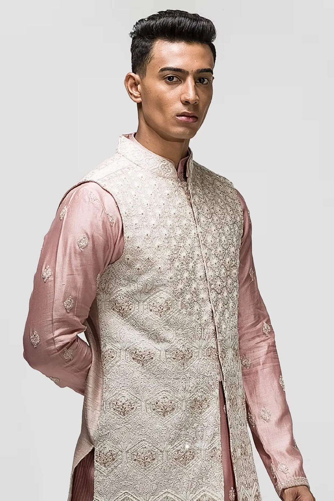 Moroccan Dori Work Bundi Set - Asuka Couture