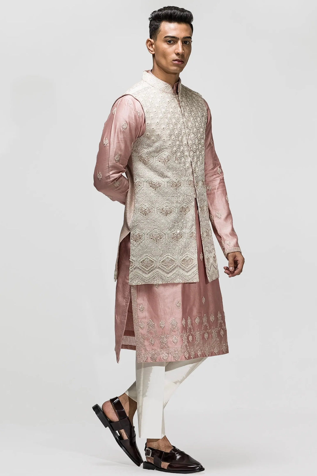 Moroccan Dori Work Bundi Set - Asuka Couture