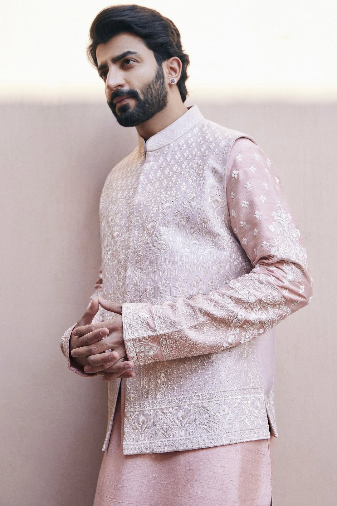 Affordable Kashmiri Embroidery Bundi Set