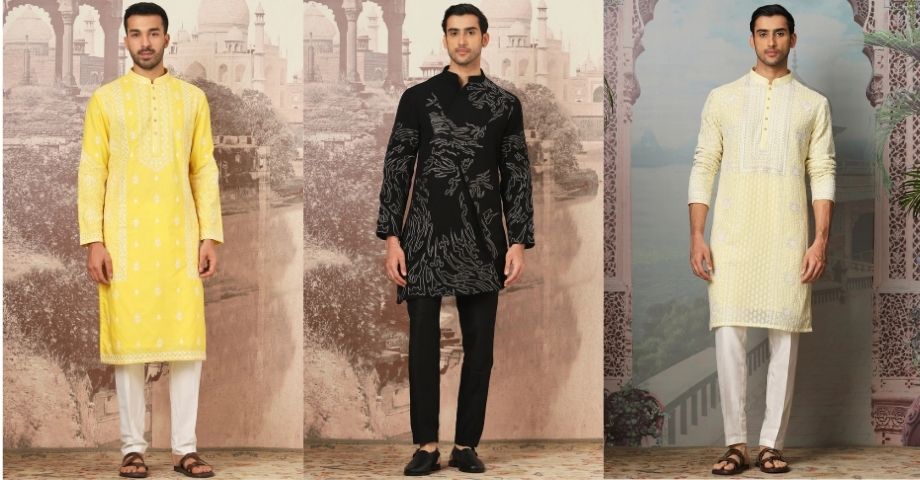 kurta pajama for men design