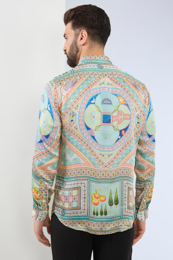 Heritage Prism Habutai Silk Shirt