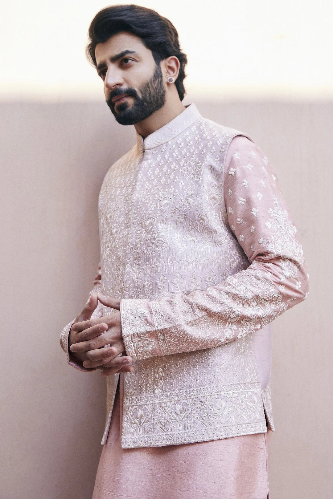 Affordable Kashmiri Embroidery Bundi Set 