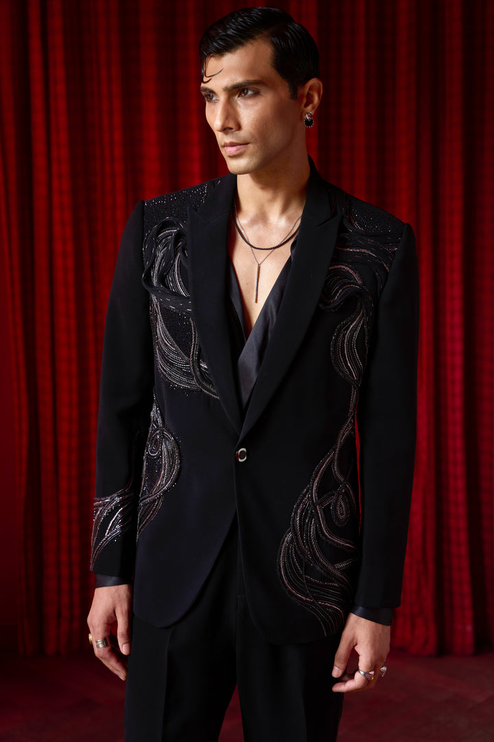 Astralith Orbit Embroidered Tuxedo Set