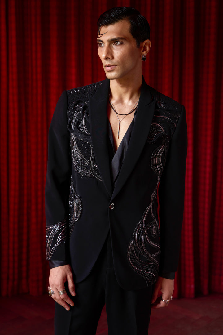 Astralith Orbit Embroidered Tuxedo Set