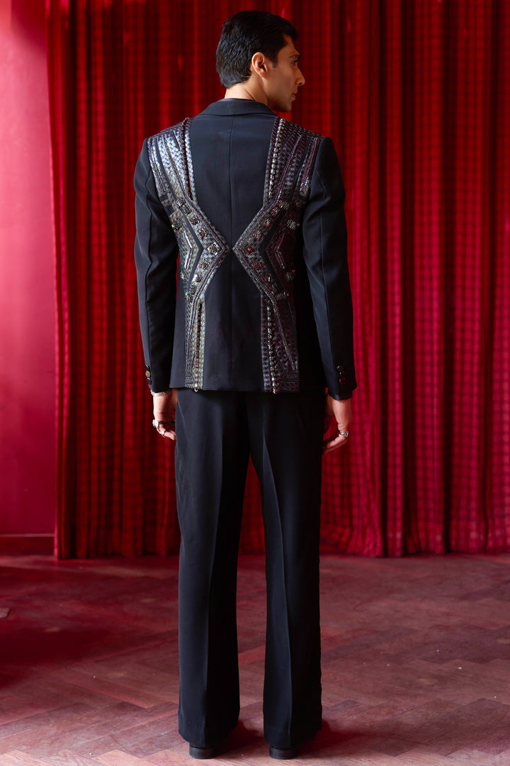 Eclipse Armor Embroidered Tuxedo Set