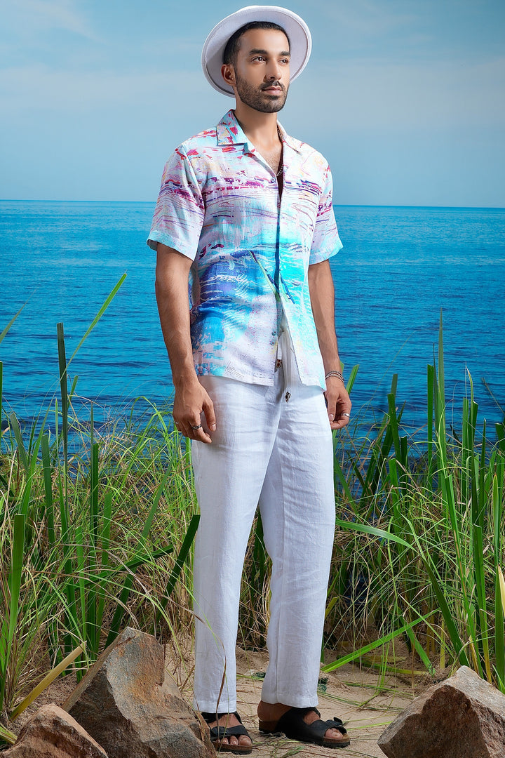 Riviera Melody Cuban Linen Shirt