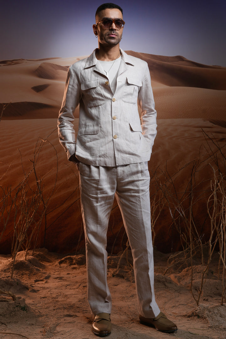 Dune Sirocco Linen Safari Suit