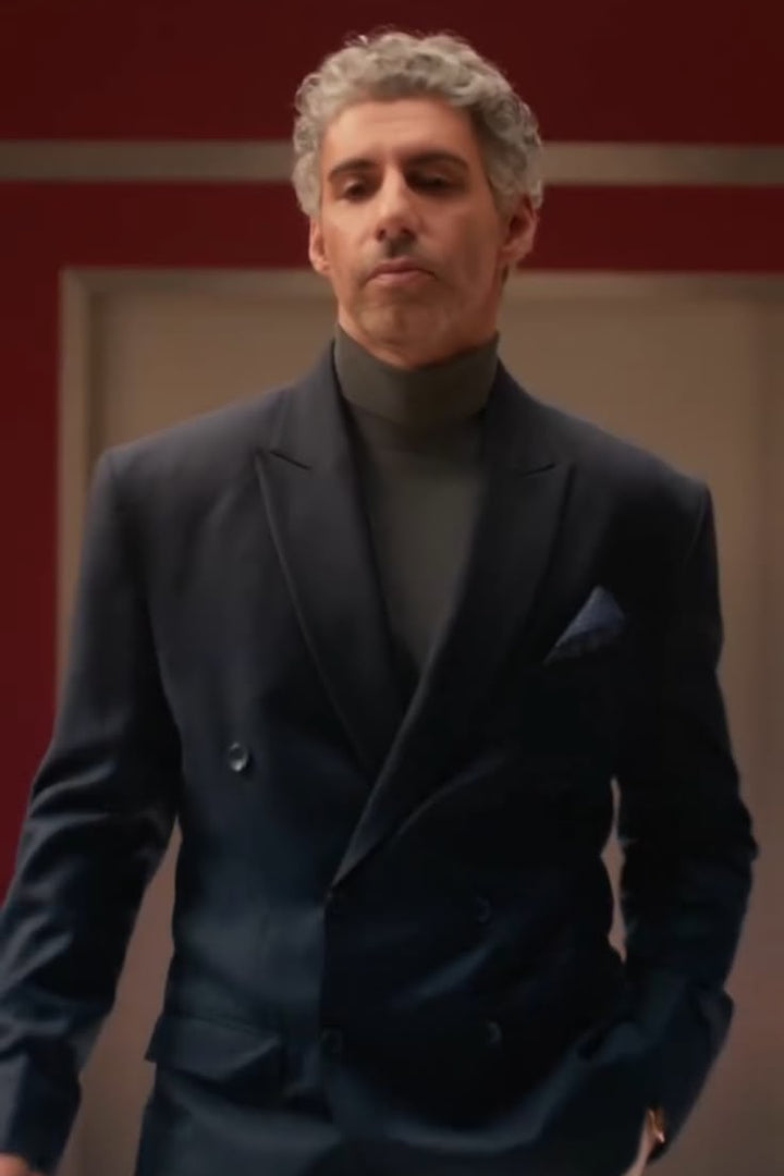 Jim Sarbh in Black Double Breasted Suit