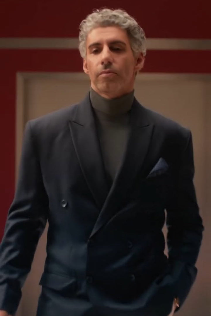 Jim Sarbh in Black Double Breasted Suit