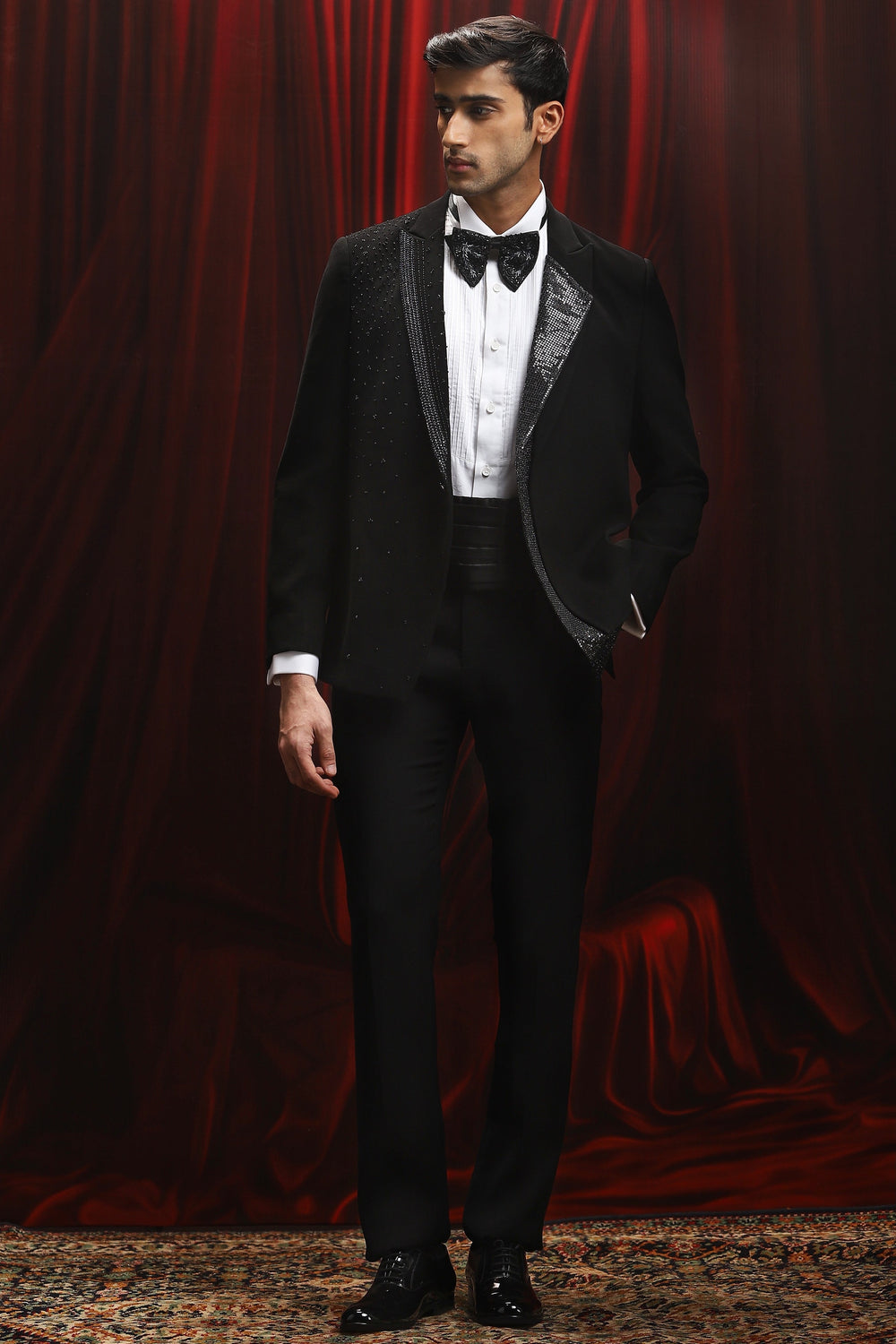 Purchase Black Stellar Obsession Tuxedo Set Today