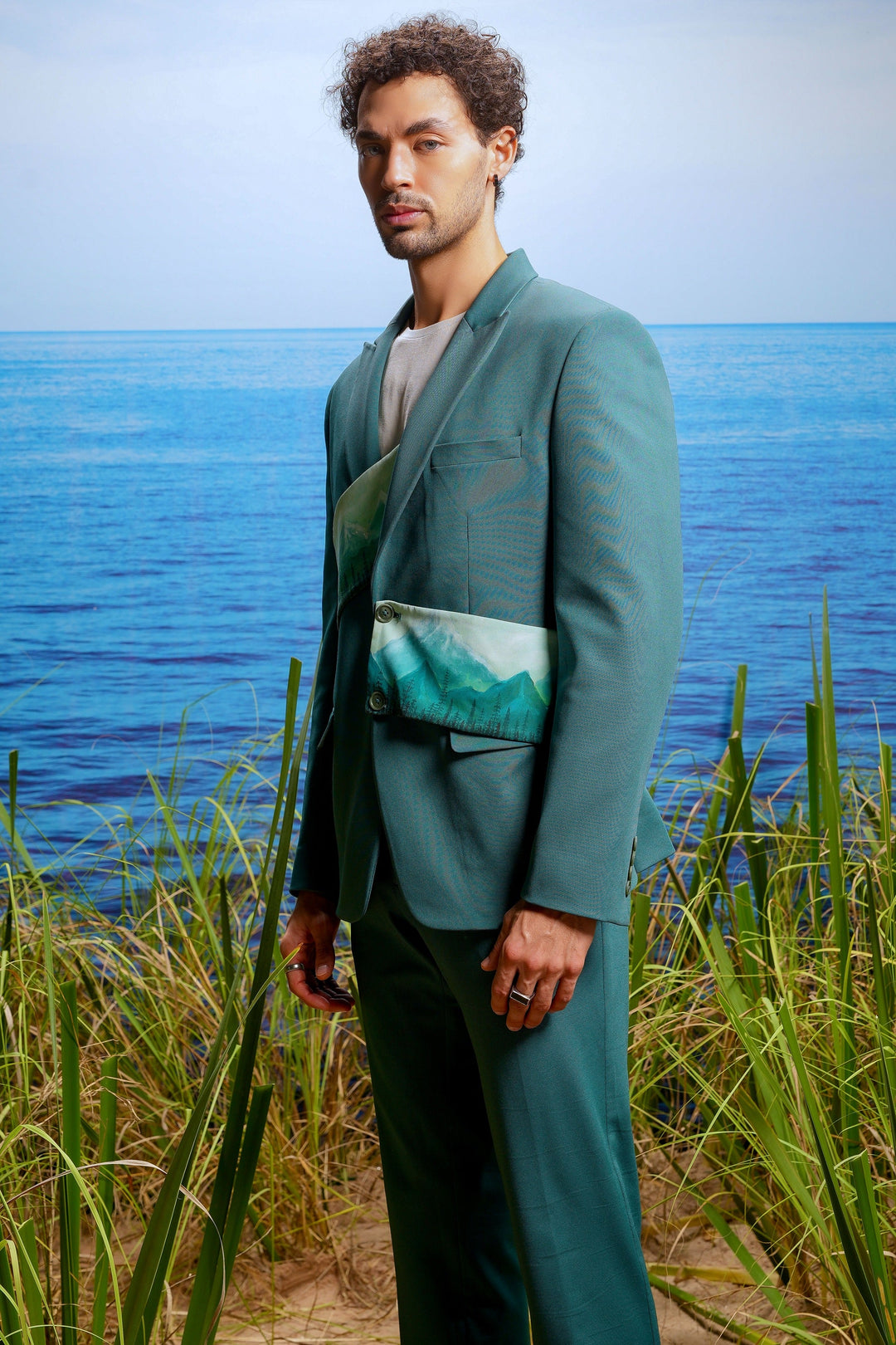Purchase Château Peaks Hand-Painted Ceremonial Suit with Home Delivery