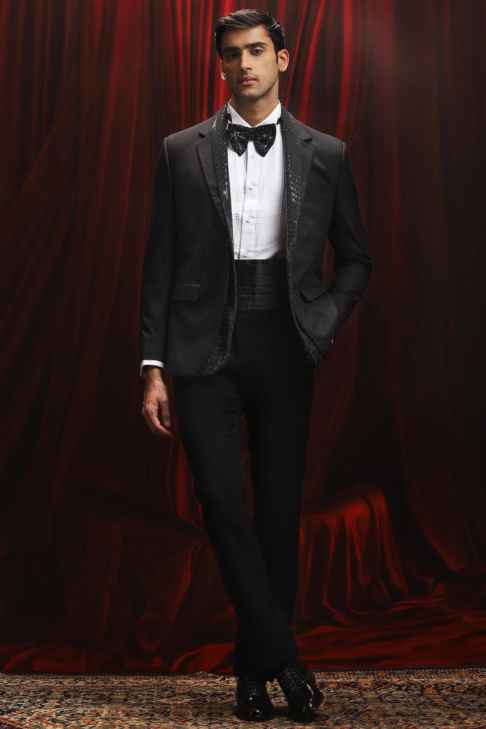 Shop Black Twilight Temptation Tuxedo Set – Elegant Look