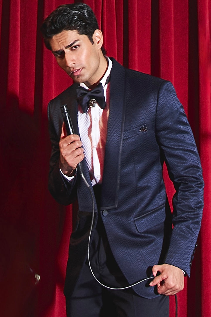 Shop Navy Midnight Mirage Cocktail Tuxedo Set 