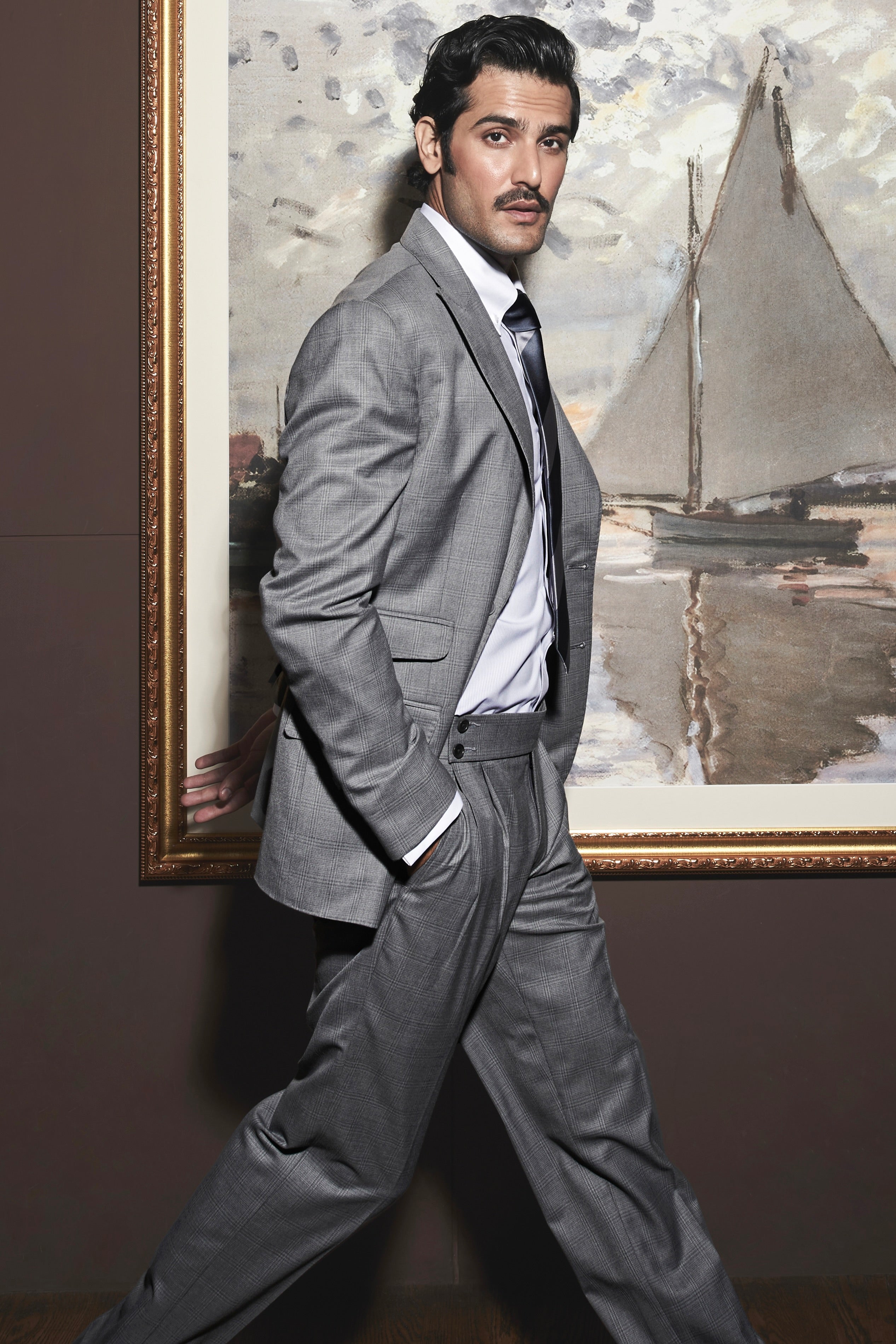 スーツ SAMUEL GUI YANG LEE TROUSER DOVE GREY Athalia Trouser – Guizio