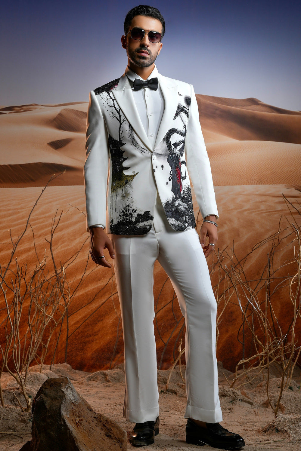 Shop the Best Brand: Samurai's Shadow Hand Painted Suit