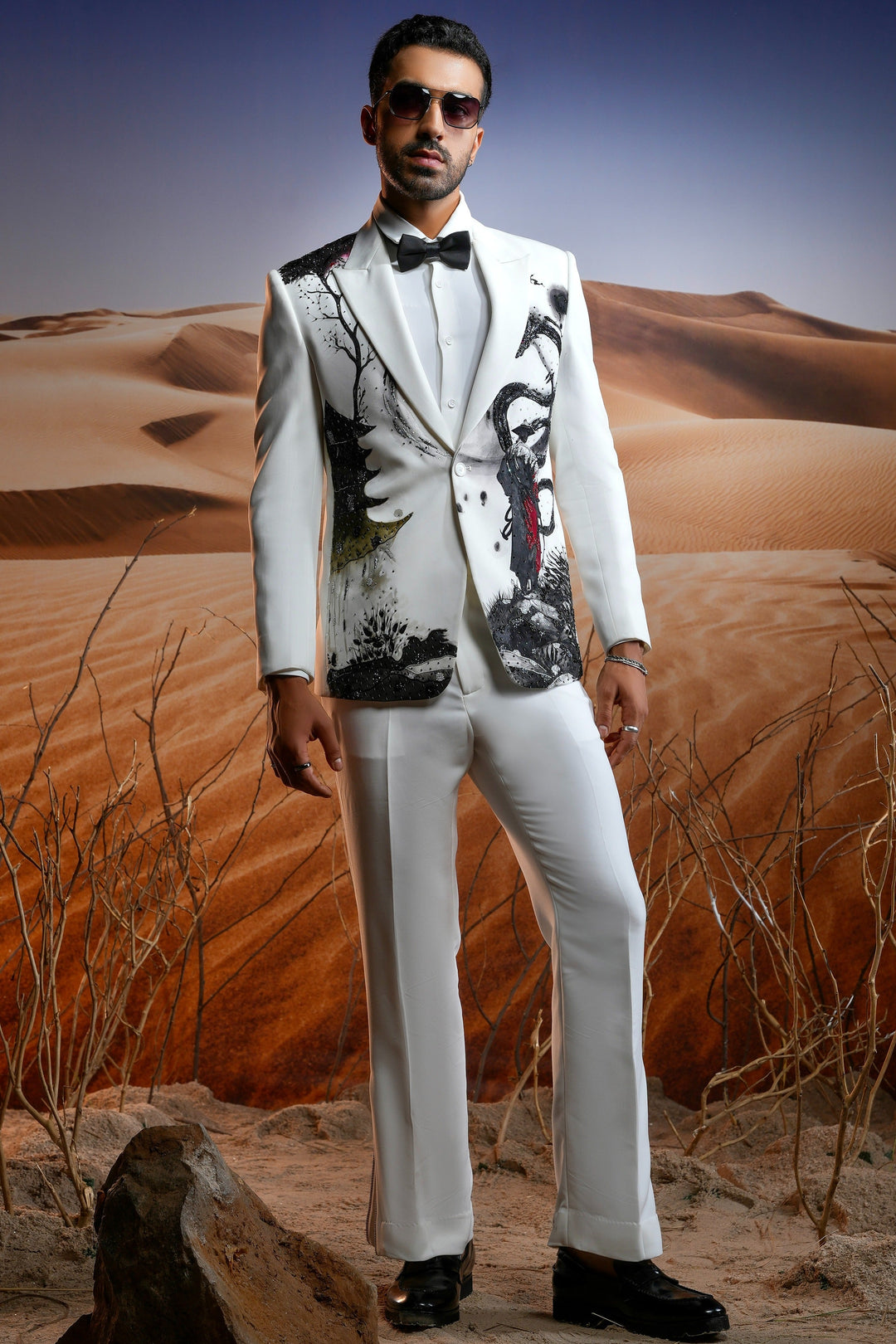 Shop the Best Brand: Samurai's Shadow Hand Painted Suit