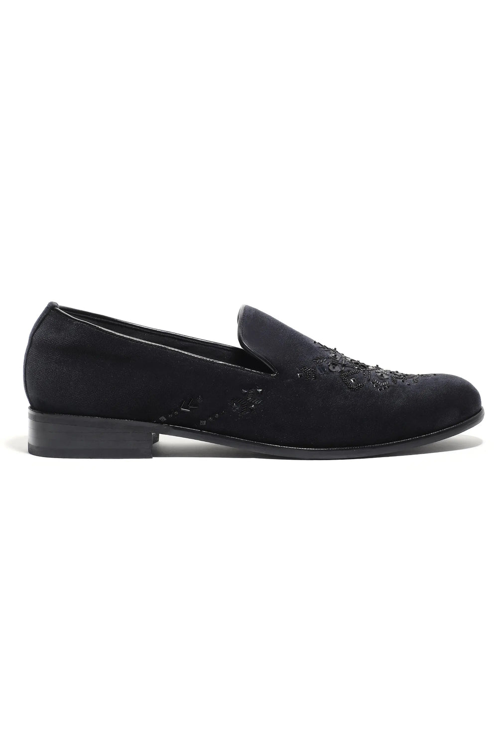Midnight Luxe Velvet Slip-Ons - Asuka Couture