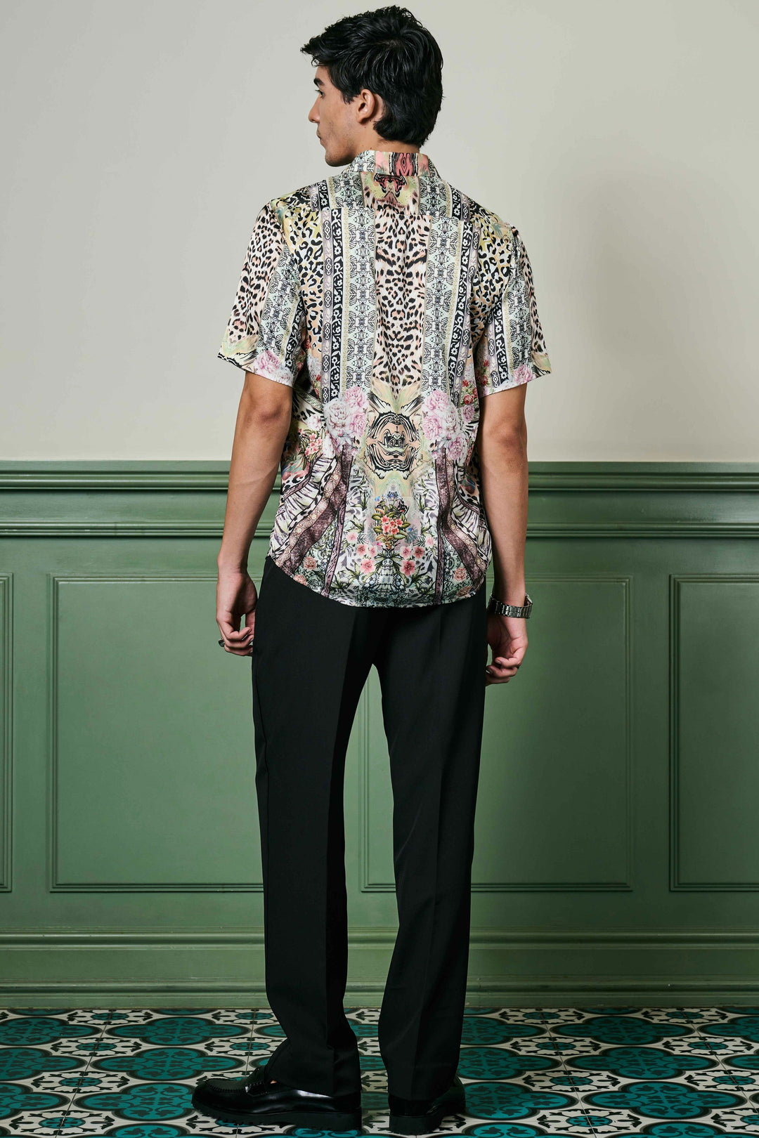 Shogun's Oasis Habutai Silk Shirt