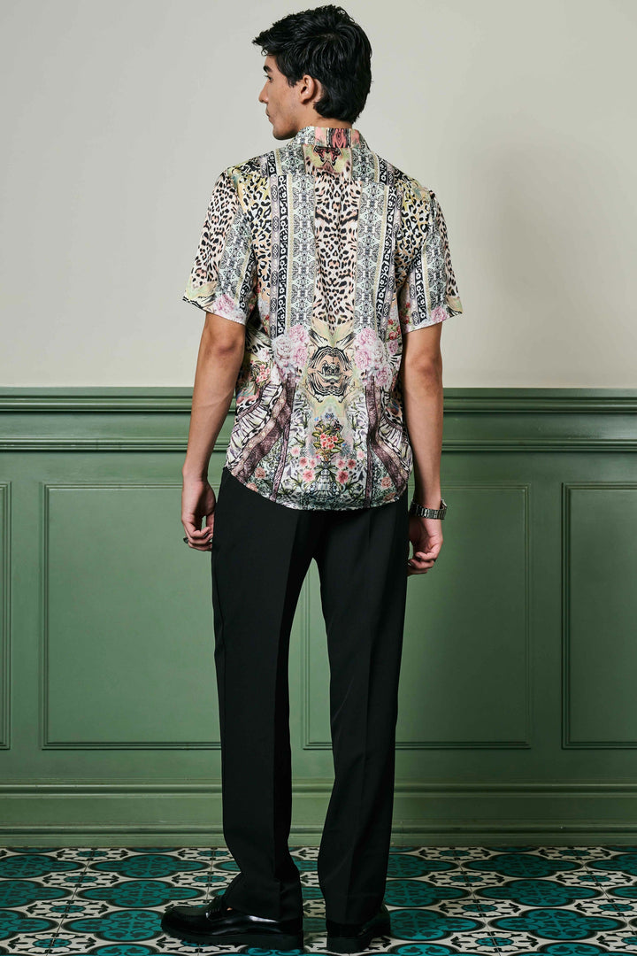 Shogun's Oasis Habutai Silk Shirt