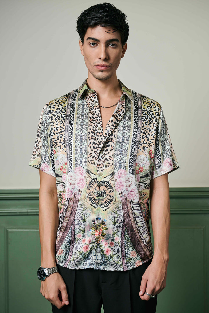 Shogun’s Oasis Habutai Silk Shirt