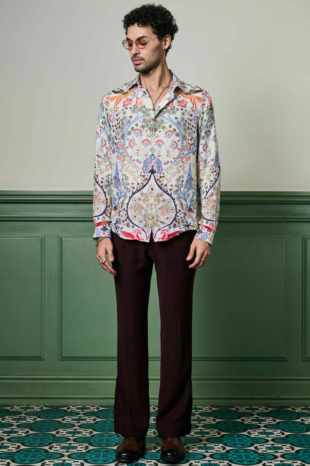 Arcadian Dreams Habutai Silk Shirt