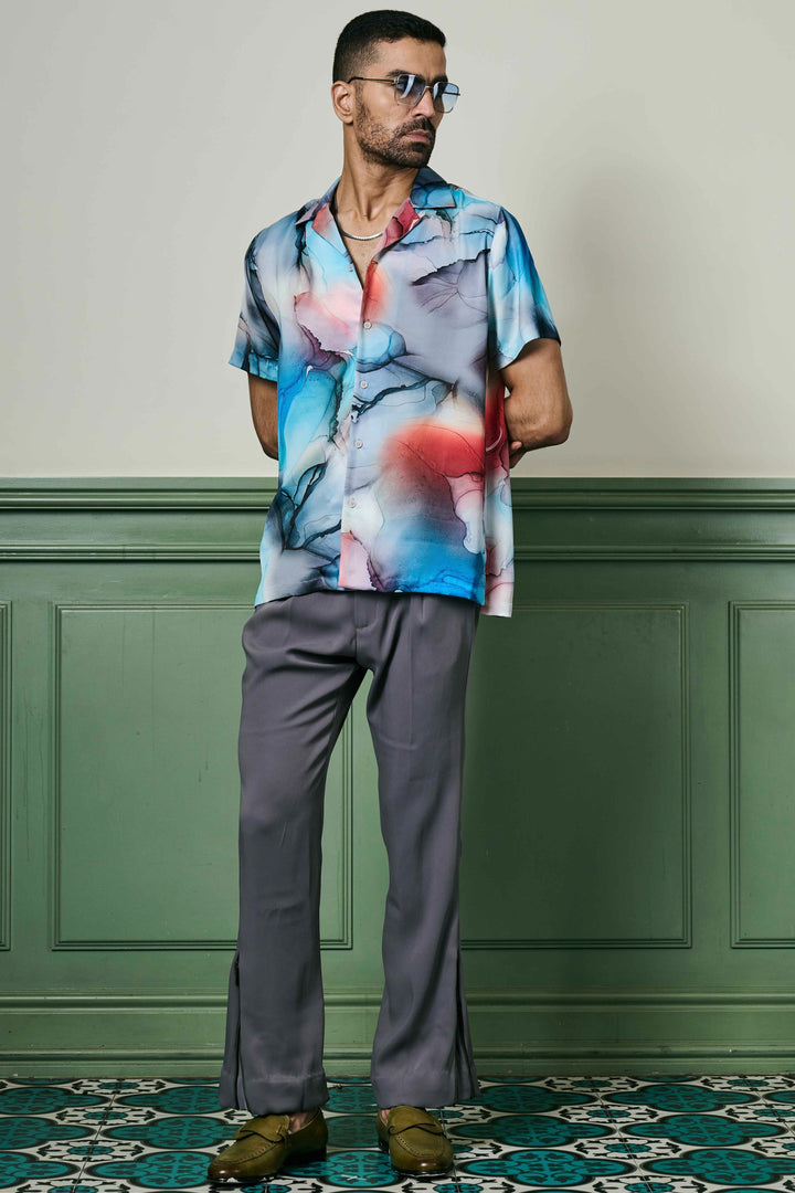 Oceanic Reverie Habutai Silk Shirt