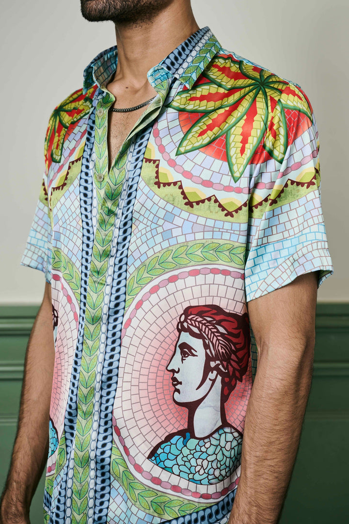 Apollo's Muse Habutai Silk Shirt