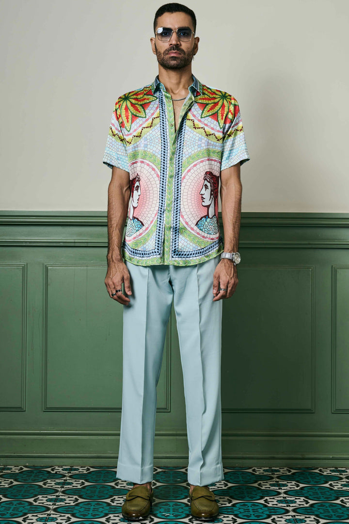 Apollo's Muse Habutai Silk Shirt