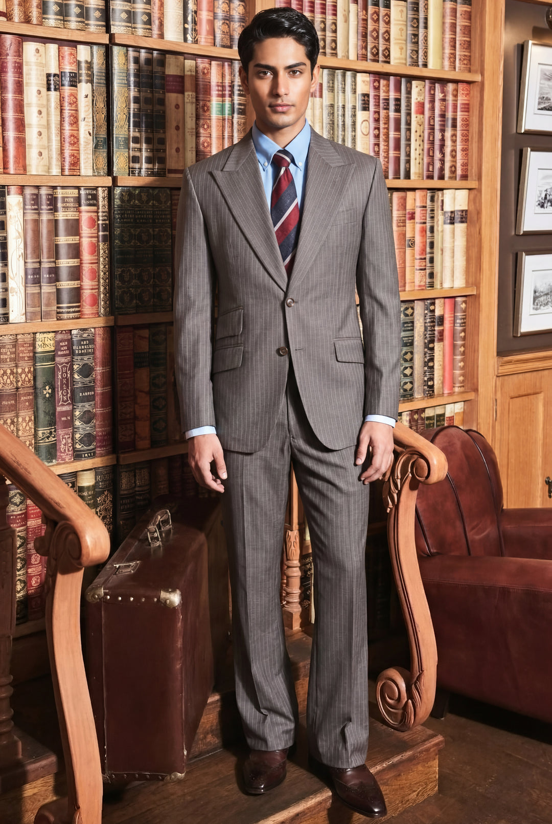 Graphite Grey Pinstripe Suit