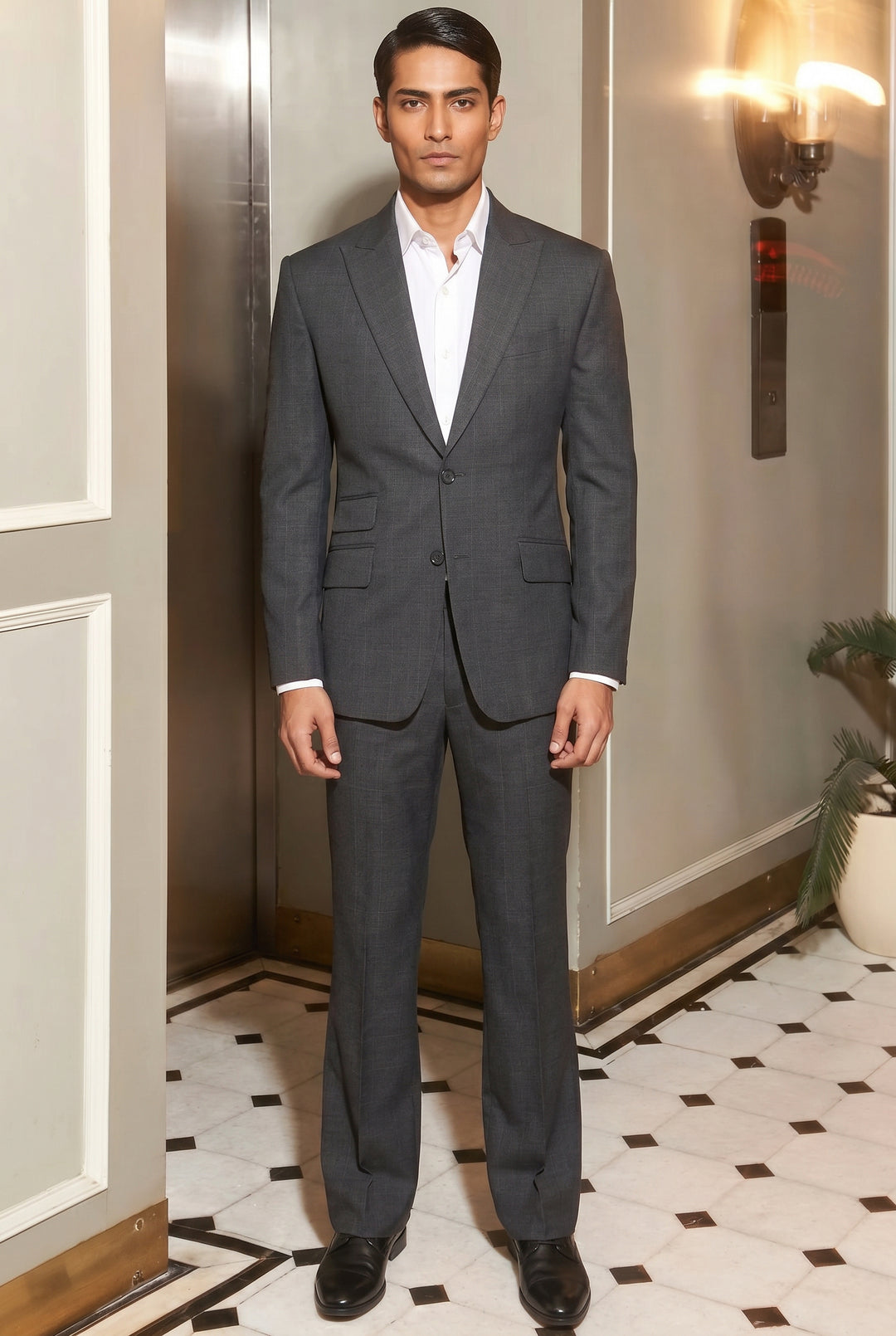 Deep Charcoal Classic Suit