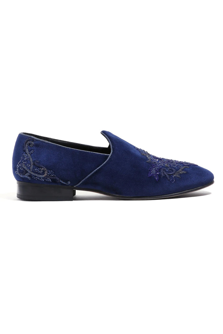 Midnight Crest Velvet Mojdis - Asuka Couture