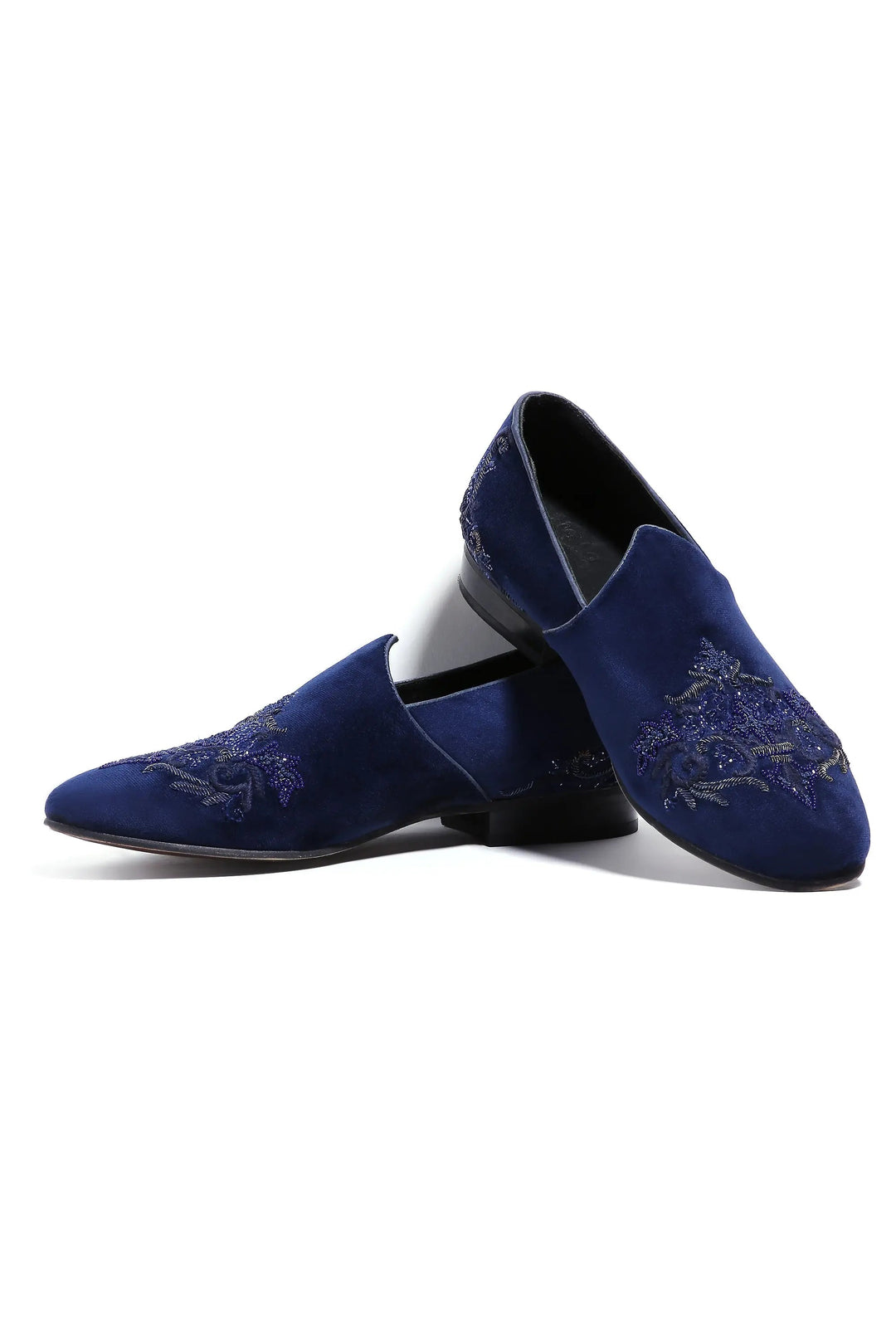 Midnight Crest Velvet Mojdis - Asuka Couture