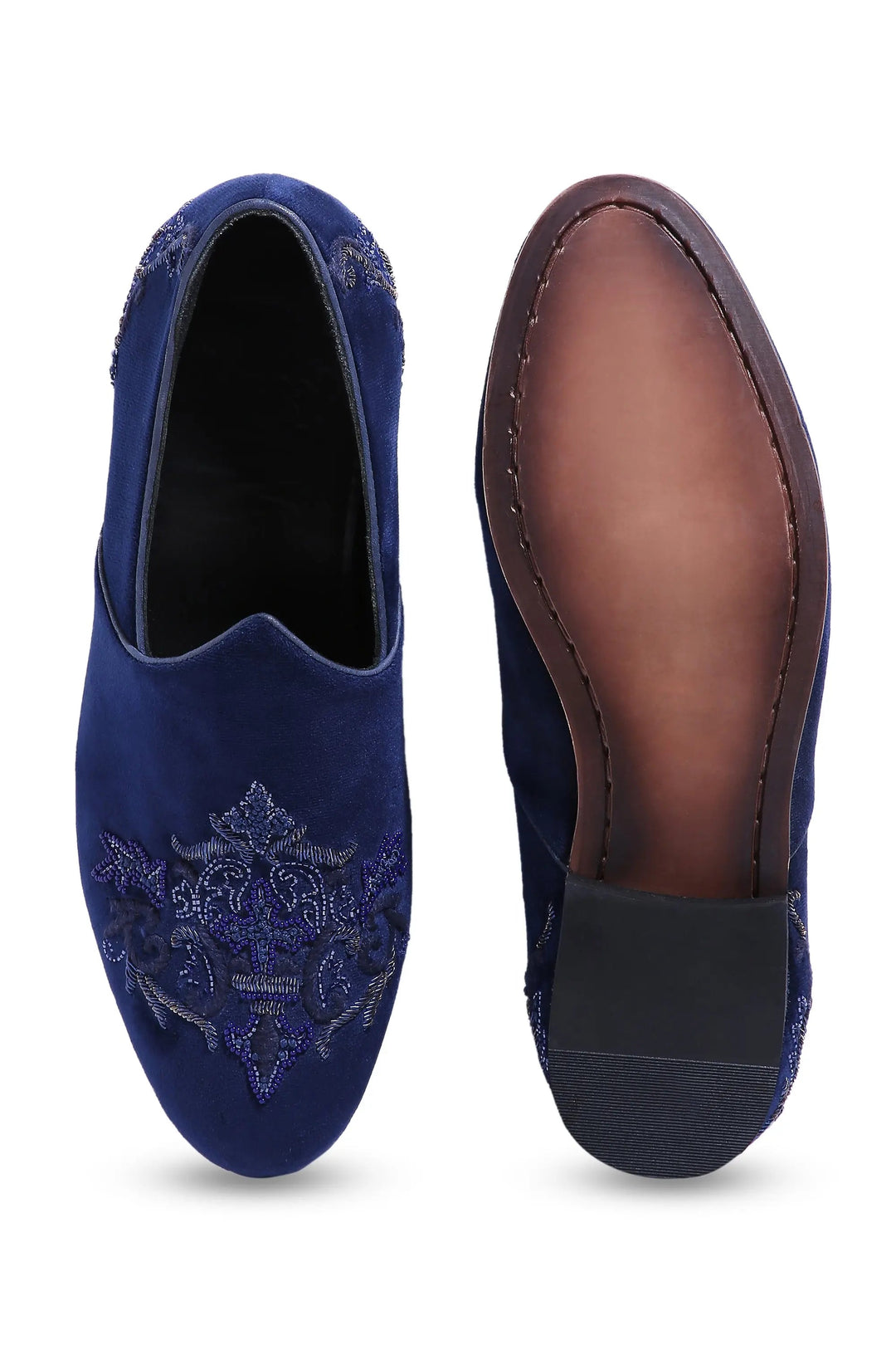 Midnight Crest Velvet Mojdis - Asuka Couture